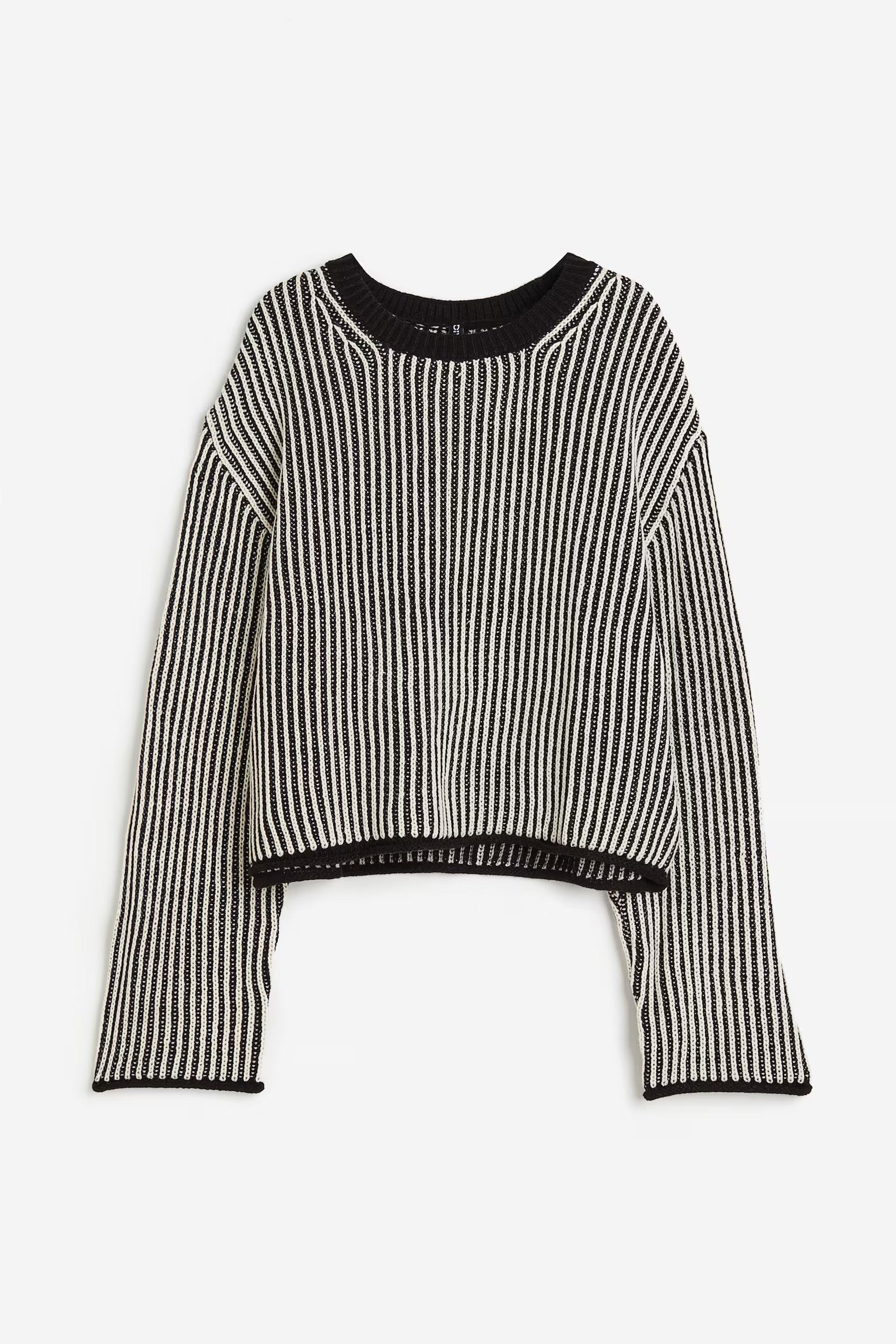 Amor Striped Knit Sweater