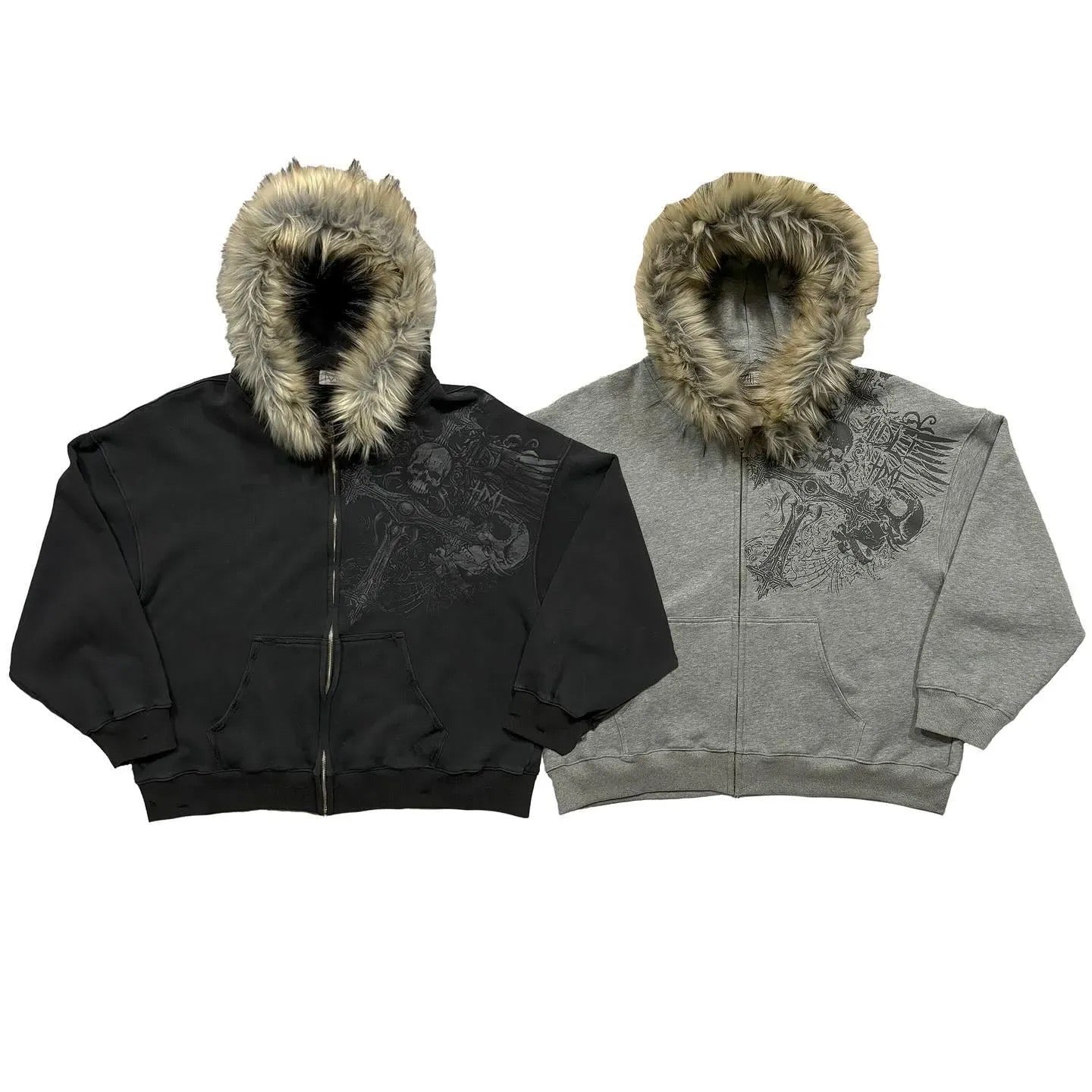 Fur Hood Zip up