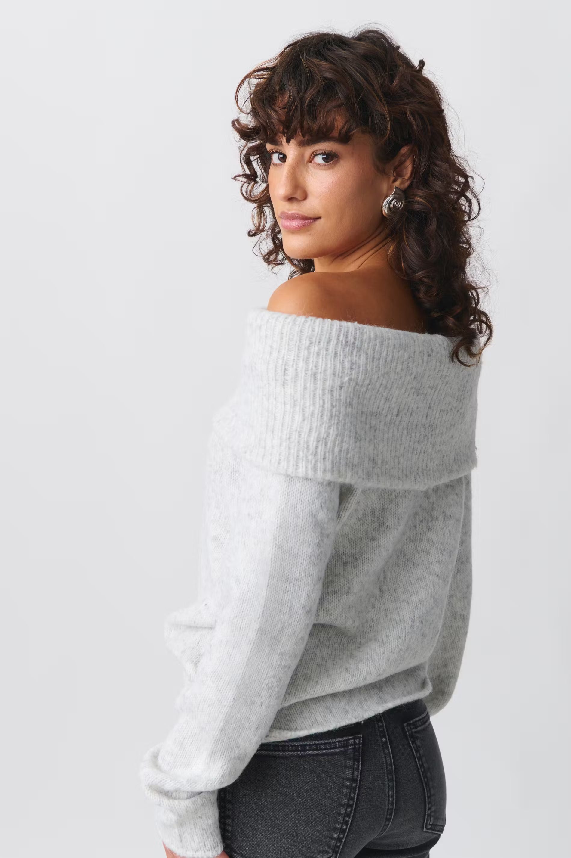 Off Shoulder Knit